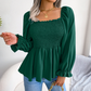 Womens Loose Fit Chiffon Blouse