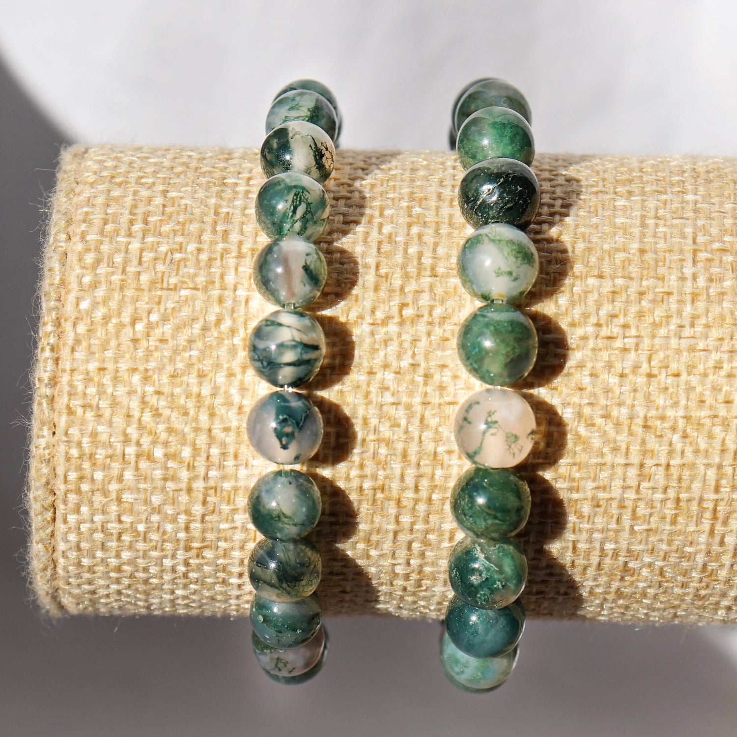 Moss Agate Bracelet ✦ Balance, Nature and Joy of Living