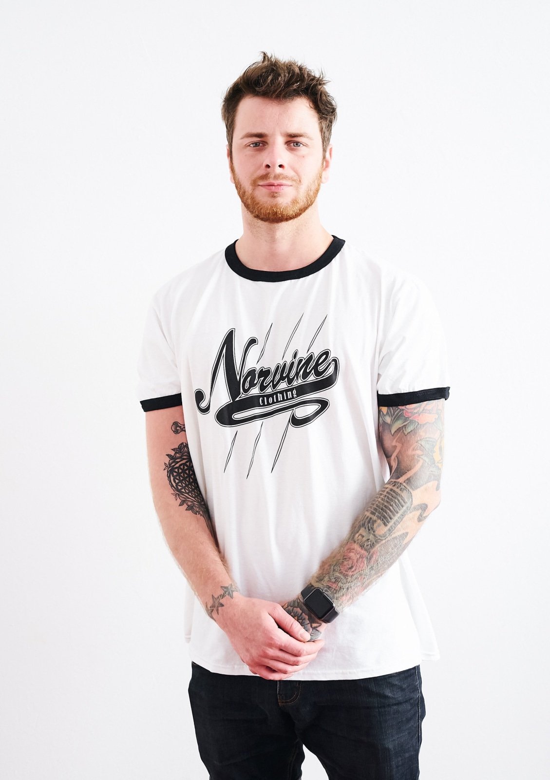 Norvine Campus Retro Ringer Tee