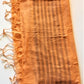 Women's Handloom Scarf- Persimmon Color From RSV Global Inc