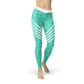 Turquoise Sports Leggings